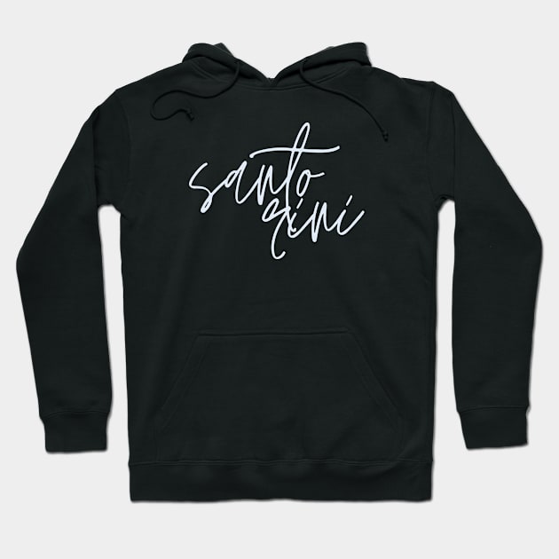 Santorini Hoodie by Gryaunth